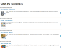 Tablet Screenshot of catchthepossibilities.com